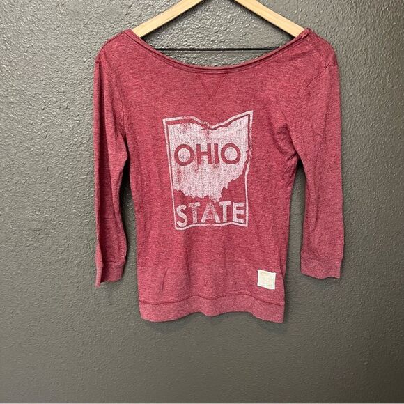 The Ohio State 3/4 sleeve low back top - Picture 1 of 9